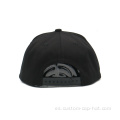 Capa de snapback de bordado 3D personalizada de 6 panel